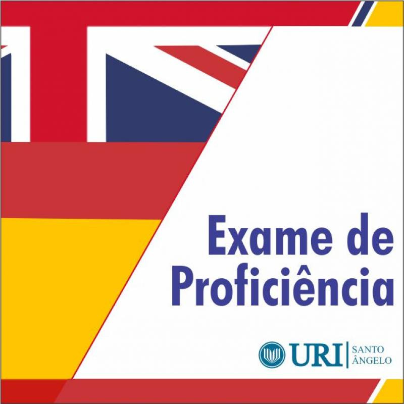 URI inscreve até dia 30 para Exame de Proficiência em Língua Estrangeira