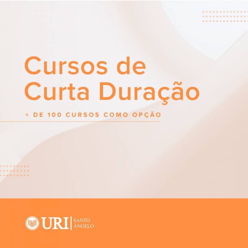 URI oferece portfólio com mais de 100 cursos de extensão de curta duração