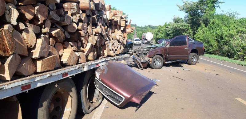 Acidente na BR 392 deixa uma pessoa ferida em Guarani das Missões