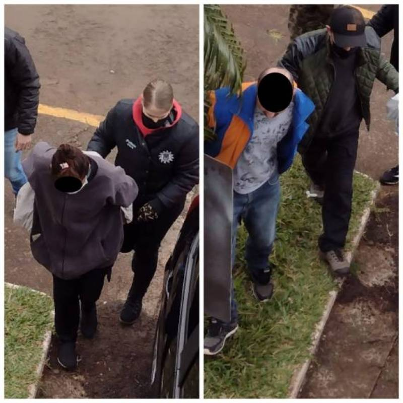 PC prende casal por tráfico de drogas e com caminhão de móveis receptados, em Ijuí