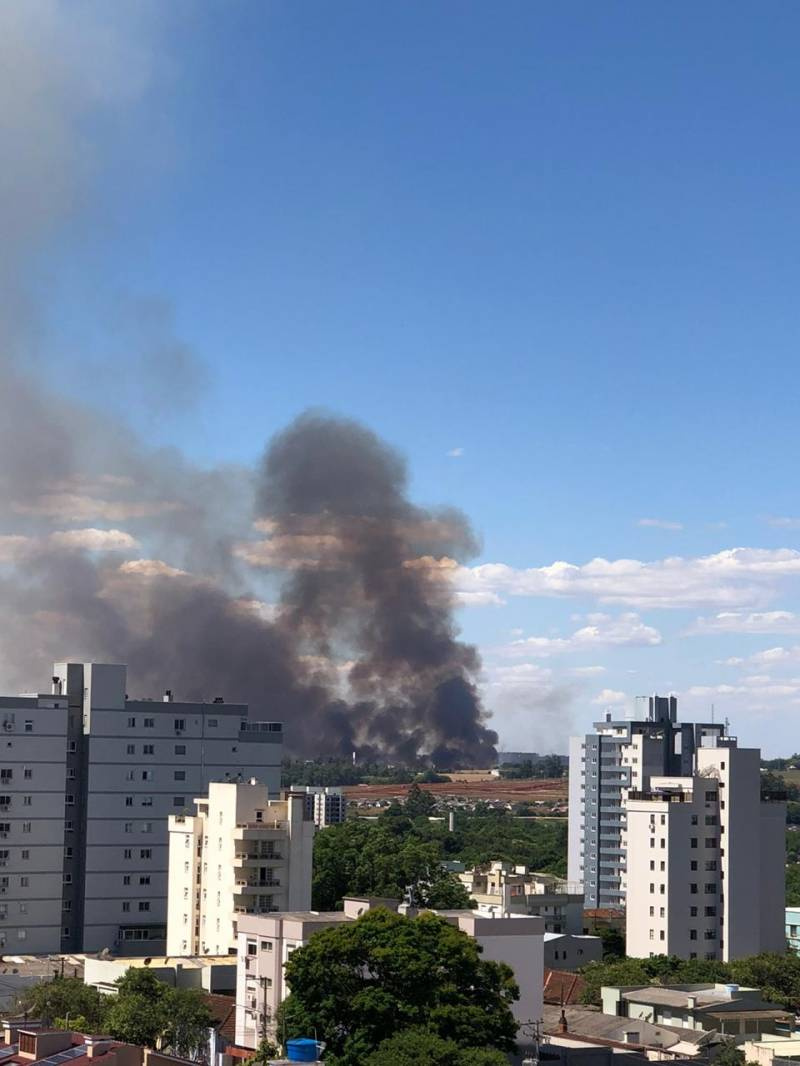 Dois incêndios movimentam bombeiros de Santo Ângelo