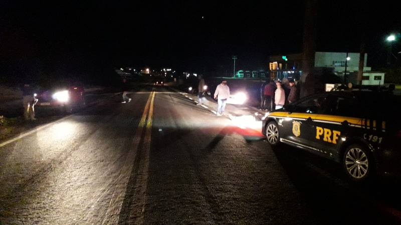 Pedestre é atropelado na BR-287, em Santiago