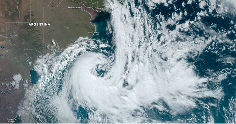 Ciclone trará vento perto ou acima de 100 km/h e risco de transtornos no Rio Grande do