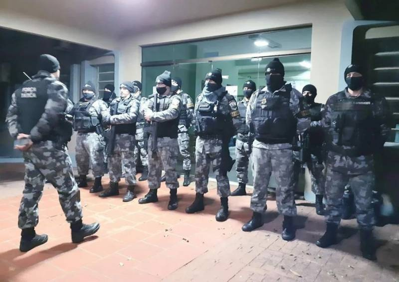 Brigada Militar - 7ºRPMon realiza Operação Área Rural Segura