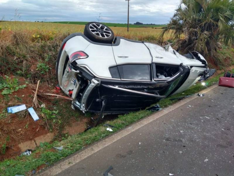 Grave acidente envolve três veículos e deixa seis feridos na ERS-135 em Coxilha