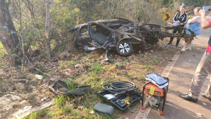 Identificadas as vítimas fatais de acidente na RS 477, em Erechim