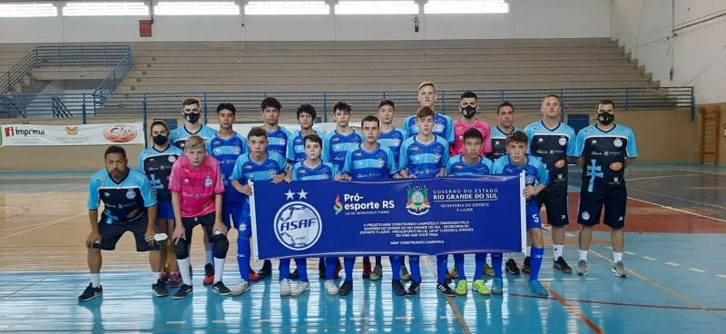 Sub-15 da ASAF estreia com vitória no estadual