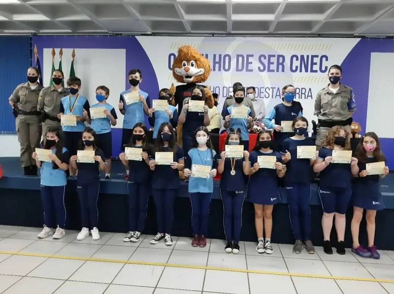 7ºRPMon realiza mais uma formatura do Proerd em Santo Ângelo
