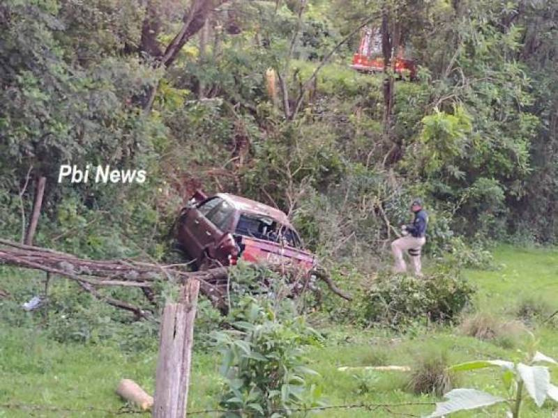 Saída de pista na BR 285, em Panambi, neste domingo