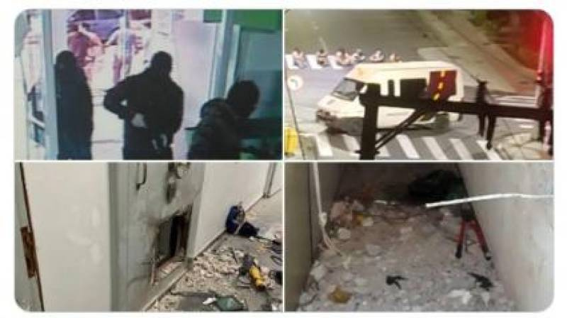 Criminosos armados assaltam bancos, fazem reféns e sitiam área central de Criciúma