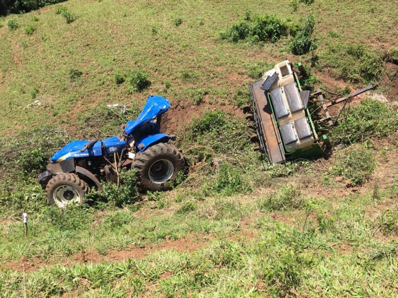 Servidor Público morre em acidente com trator