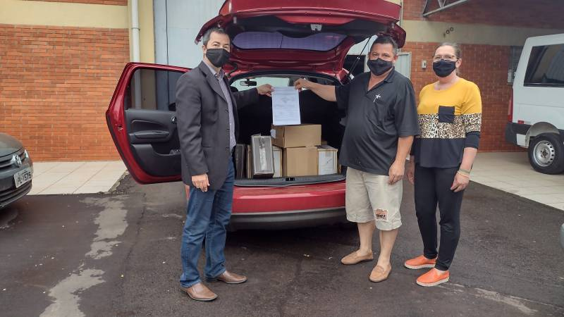 Delegacia da Receita Federal em Santo Ângelo destina mercadorias apreendidas para prefeituras e entidades assistenciais da região 