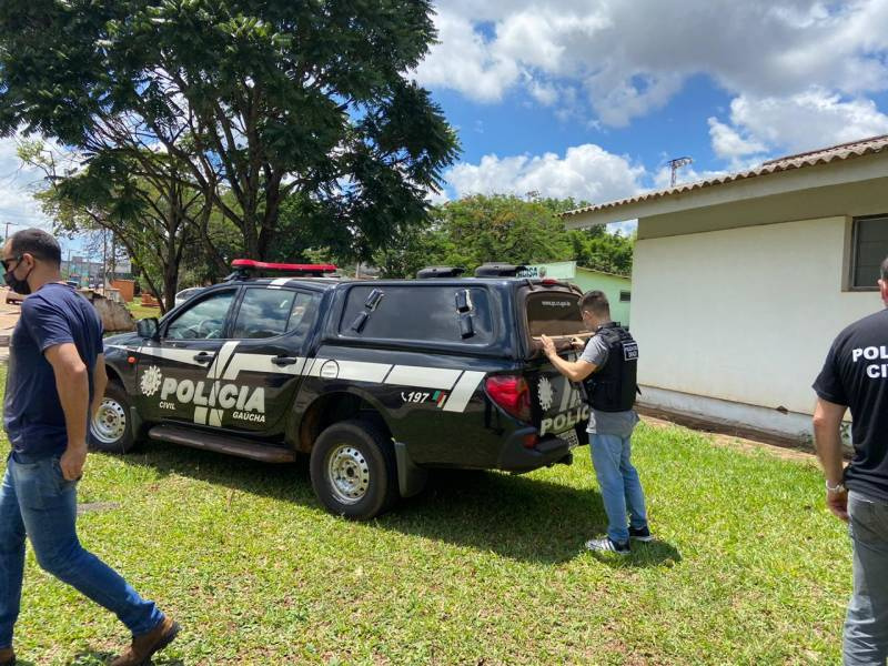 Polícia Civil realiza busca e apreensão no Município de São Nicolau