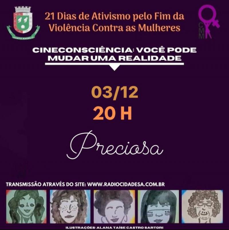DENTRO DA PROGRAMAÇÃO DOS 21 DIAS DE ATIVISMO PELO FIM DA VIOLÊNCIA CONTRA AS MULHERES