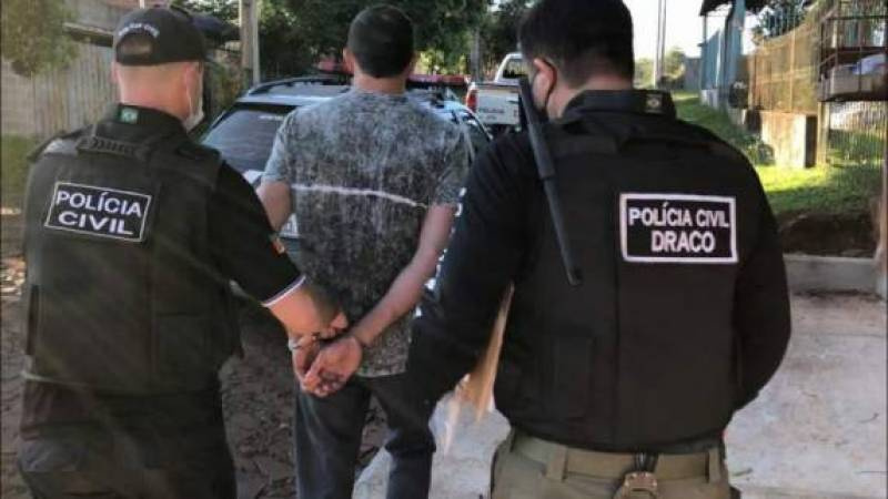 Draco de São Luiz Gonzaga captura mais um criminoso e apreende mais de 1 milhão de rea