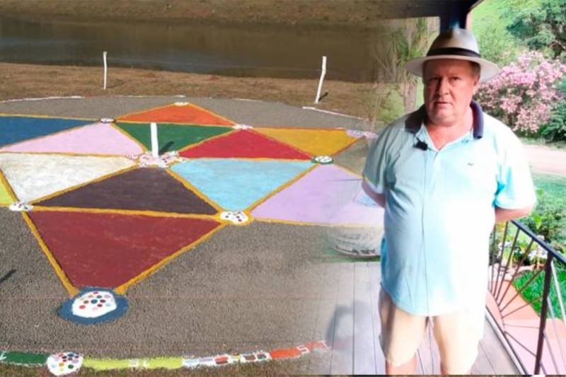 Agricultor constrói base de contato com extraterrestres