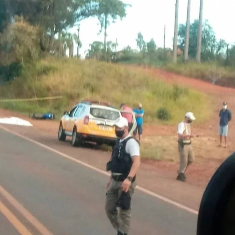 Motociclista morre em acidente na ERS 344, em Santo Ângelo