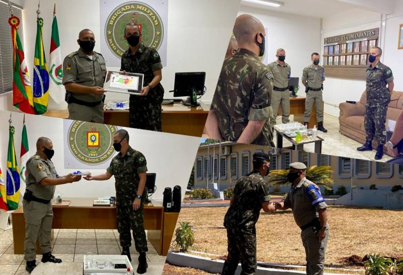 General do Exército visita instalações do CRPO Missões