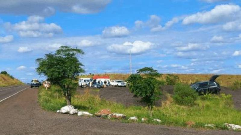 Veículo com placas de Santo Ângelo se envolve em acidente na BR 285