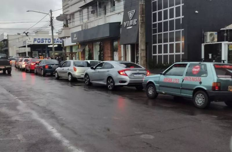 Aumento no preço de combustíveis provoca filas nos postos em Santo Ângelo