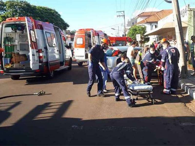 Grave acidente em Santa Rosa