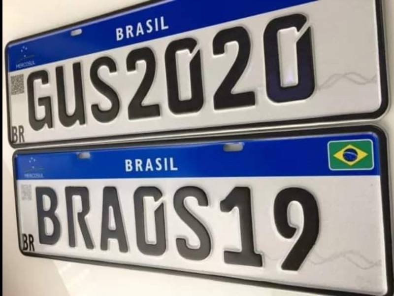 Placa Mercosul deve mudar em 2022 sob pressão de Detrans e fabricantes