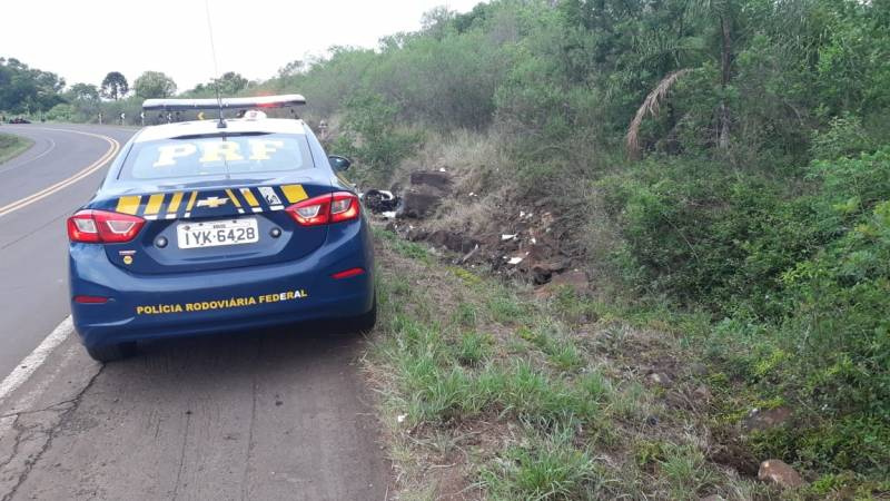 Motociclista morre em acidente na BR 392, em São Pedro do Butiá