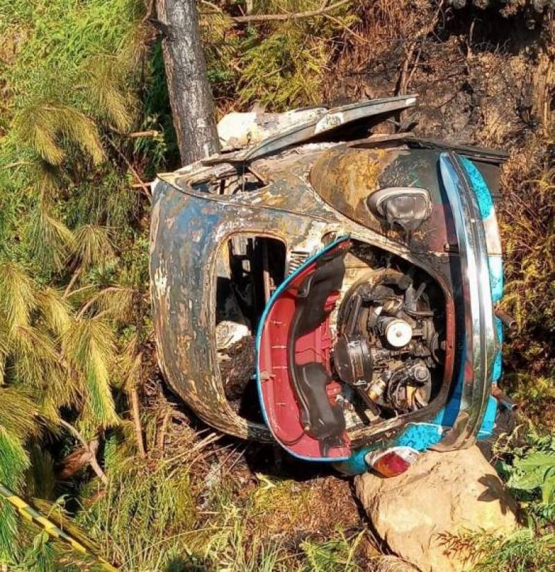 Jovem morre carbonizado e outro fica ferido em Tio Hugo