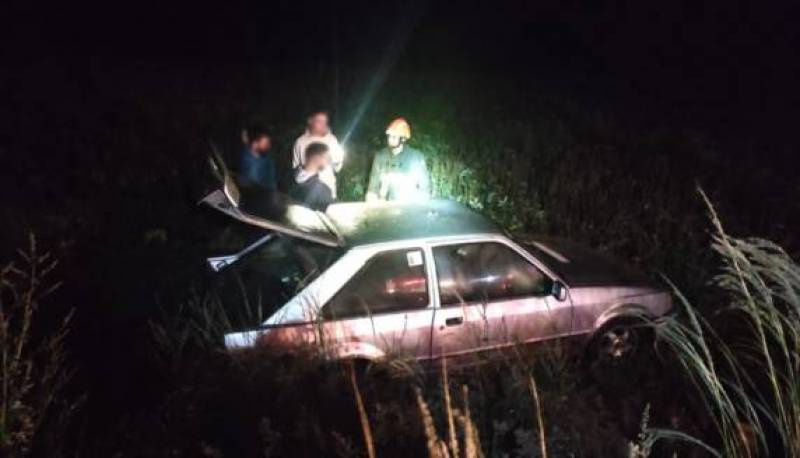 Acidente entre carro e van na BR 285 em Santa Bárbara do Sul