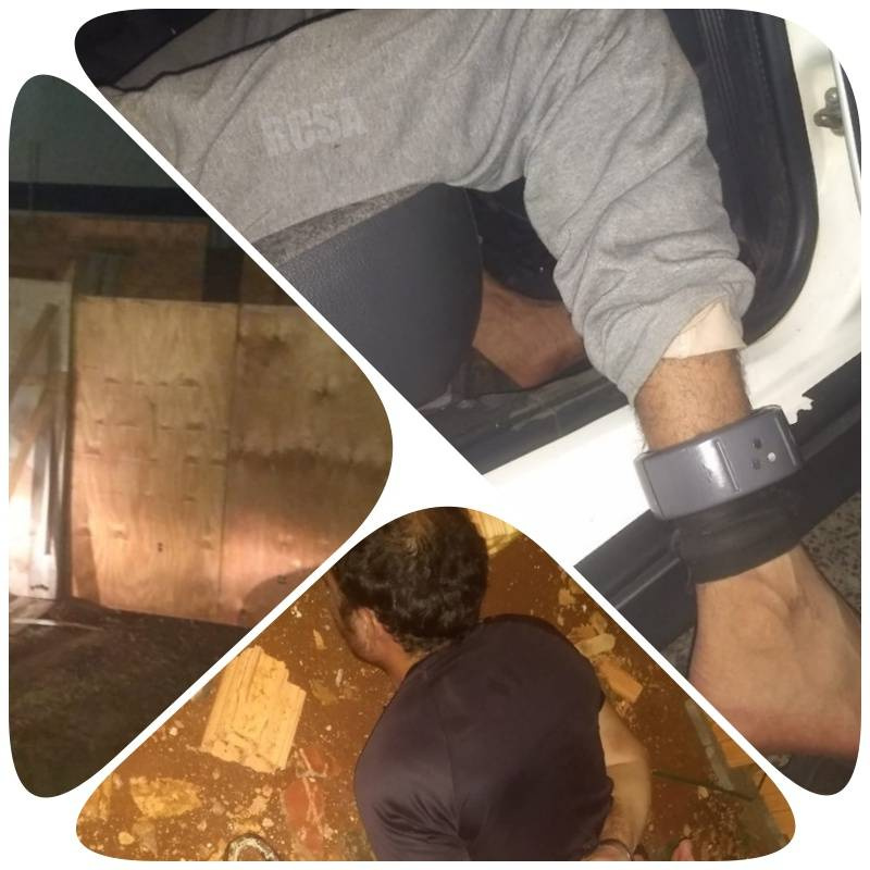 Homem usando tornozeleira e comparsa são presos em flagrante em tentativa de furto em Santo Ângelo