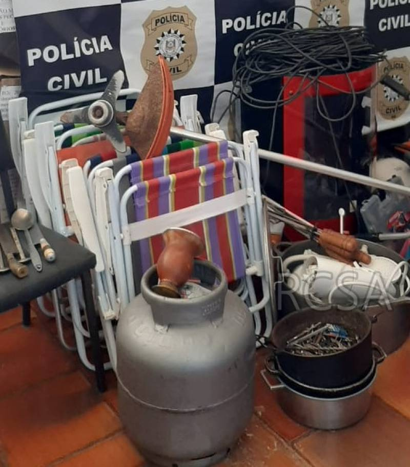 Autor de furtos no interior de Roque Gonzales é preso em Santo Ângelo