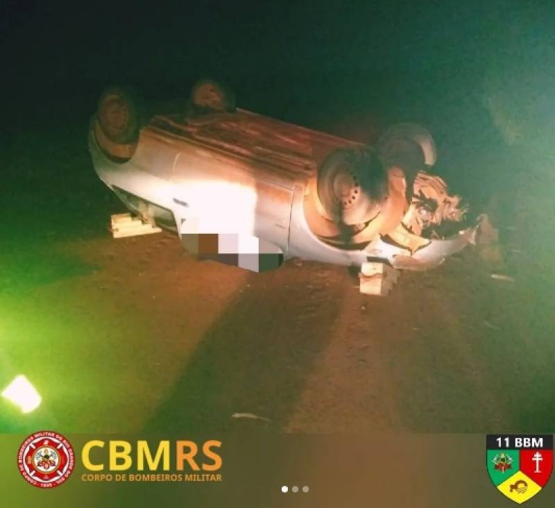 Homem morre em acidente no interior de Santo Ângelo
