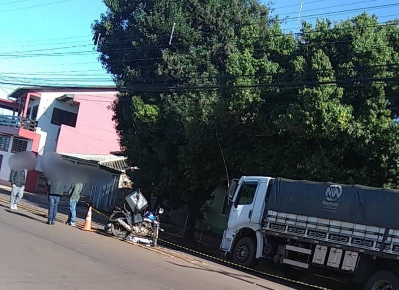 Motociclista    morre em acidente na Avenida Ipiranga, em Santo Ângelo     