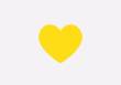 Coração amarelo: significado vai muito além do que sabíamos, nas redes sociais
