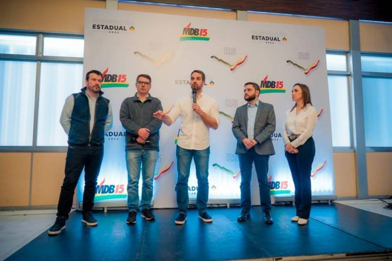 MDB decide apoiar Eduardo Leite para governador do Rio Grande do Sul; Gabriel Souza será o vice na chapa
