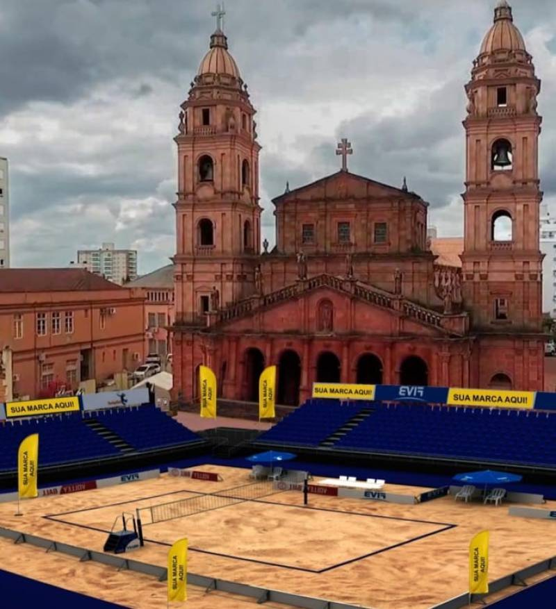 Copa Sul-Americana de Vôlei de Praia será nos dias 18,19 e 20 de novembro